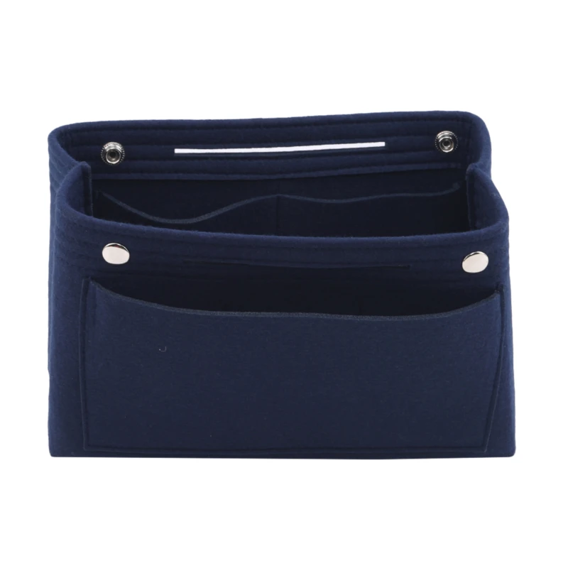 Multifunction Insert Makeup Bag Women Travel Inner Purse Cosmetic Bags For Ladies Portable Storage Organizer Tote 2024