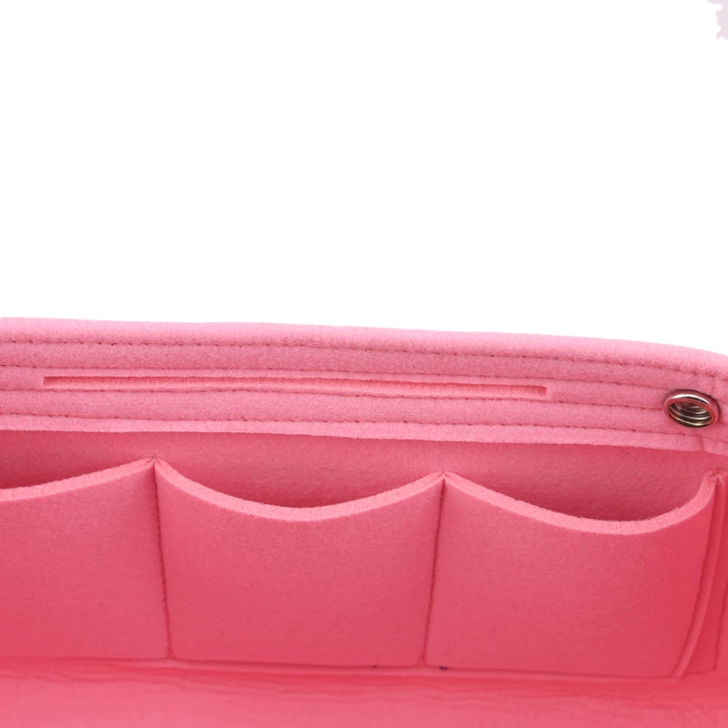 Multifunction Insert Makeup Bag Women Travel Inner Purse Cosmetic Bags For Ladies Portable Storage Organizer Tote 2024