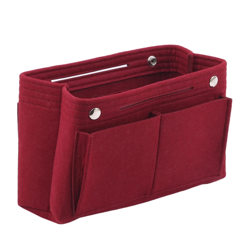 Multifunction Insert Makeup Bag Women Travel Inner Purse Cosmetic Bags For Ladies Portable Storage Organizer Tote 2024