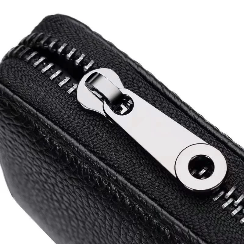 20 Detents Cards Holders PU Business Bank Credit Bus ID Card Holder Cover Coin Pouch Anti Demagnetization Wallets Bag Organizer