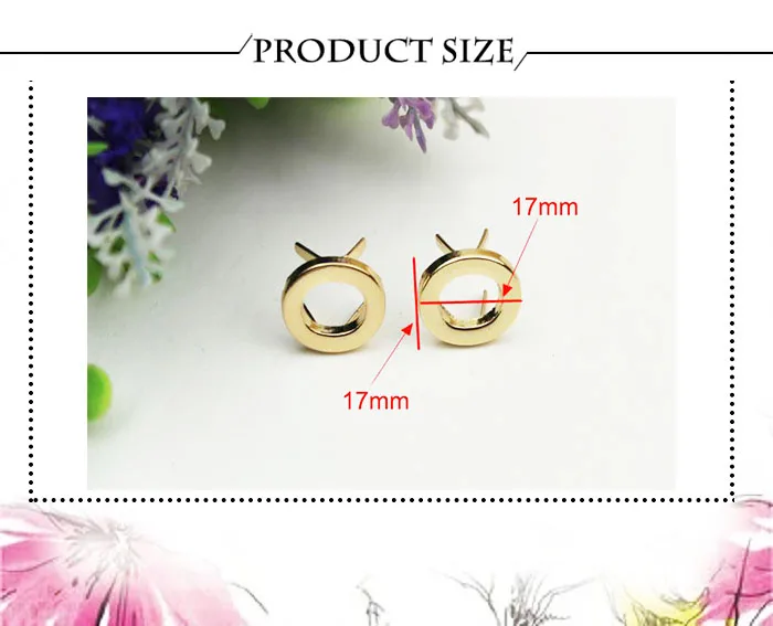 5Pcs DIY English 26 Letter Metal Rivets Claw Studs For Bags Clothes Hats Leather Decor Alphabets Claw Rivet Handmade Crafts