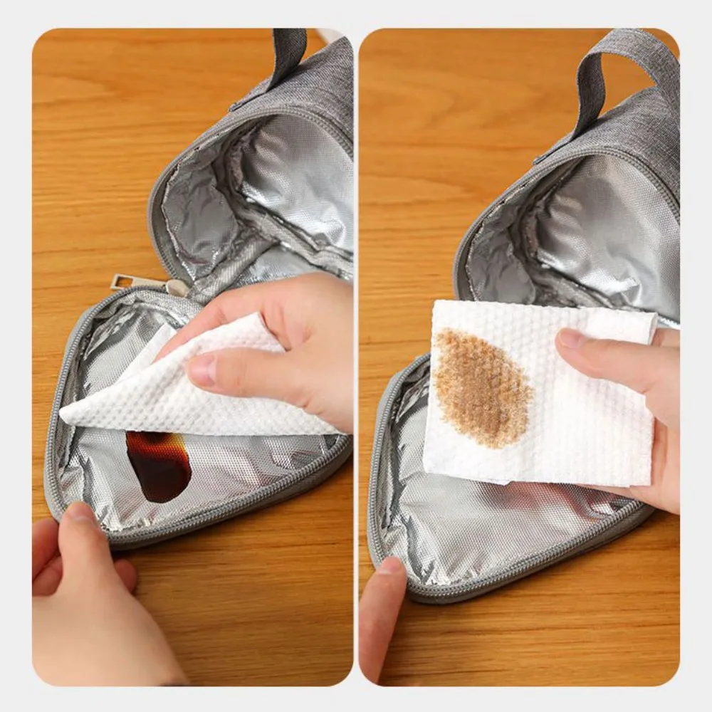 High Quality Portable Triangular Insulation Bag Aluminum Foil Mini Thermal Cooler Lunch Tote Durable Student Rice Ball Bag