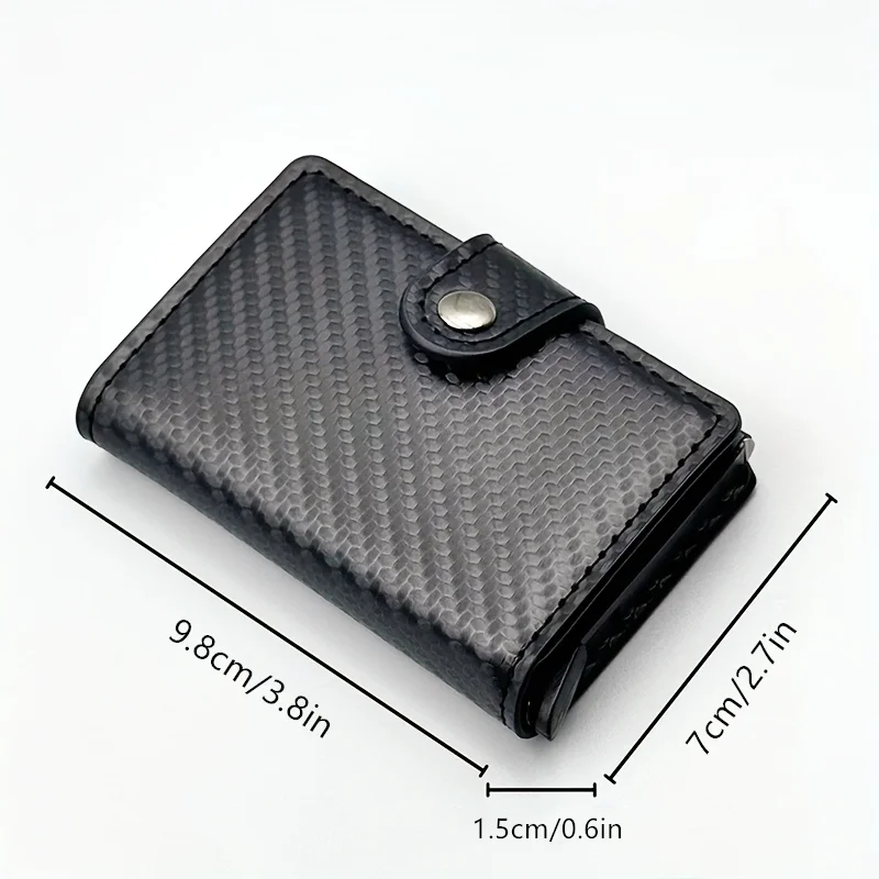 Wallet for Men Wallet with Slim Pop Up Card Holder Bifold Minimalist Smart Wallet RFID Blocking Credit Card Holder