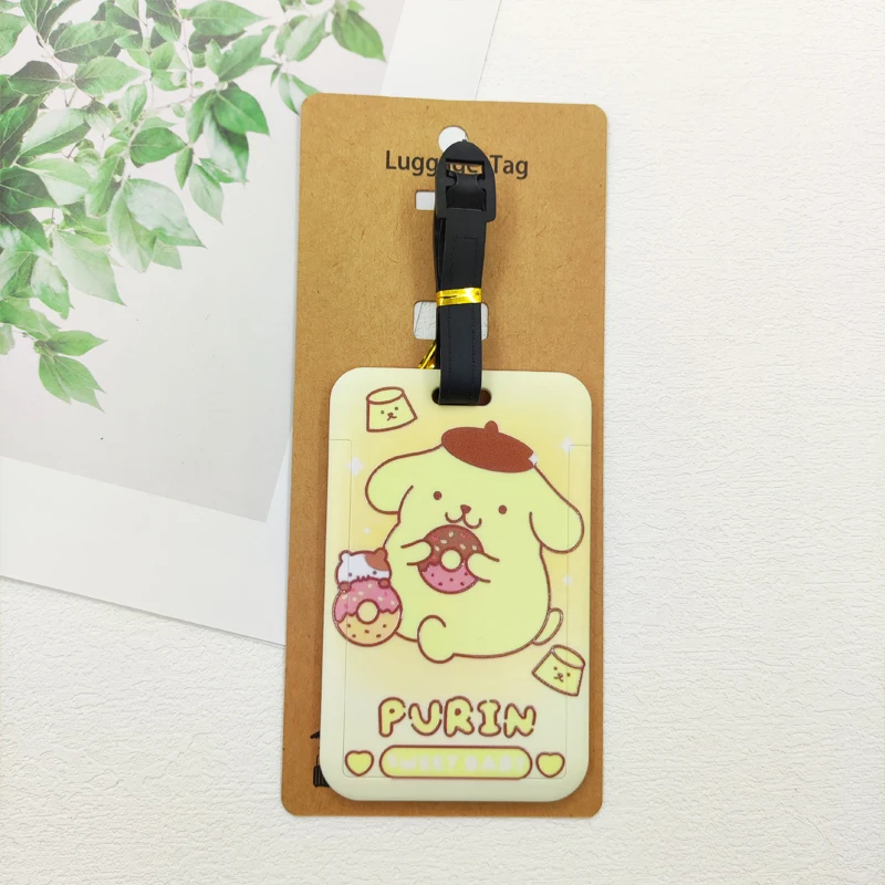 Hello Kitty Travel Luggage Tags Cute Suitcase ID Address Holder Baggage Boarding Tags Portable Label for Girls