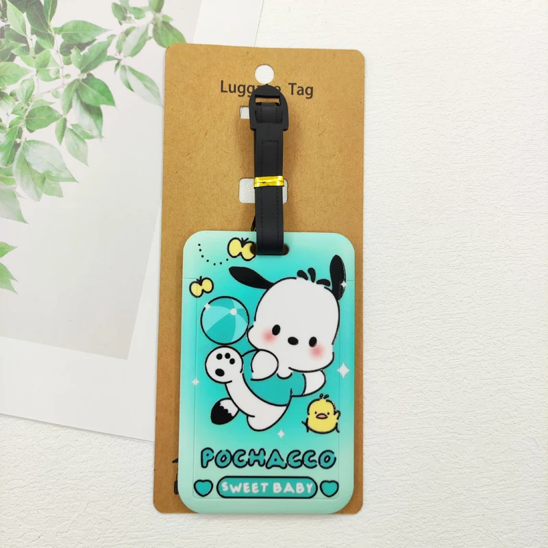 Hello Kitty Travel Luggage Tags Cute Suitcase ID Address Holder Baggage Boarding Tags Portable Label for Girls