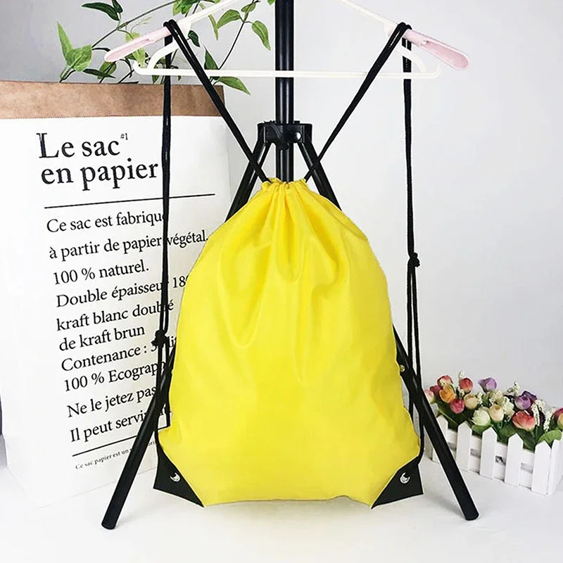 Waterproof Foldable Gym Bag Bundle Pocket Drawstring Fitness Backpack Shop Pocket Hiking Camping Swimming Men Women Sports Bags