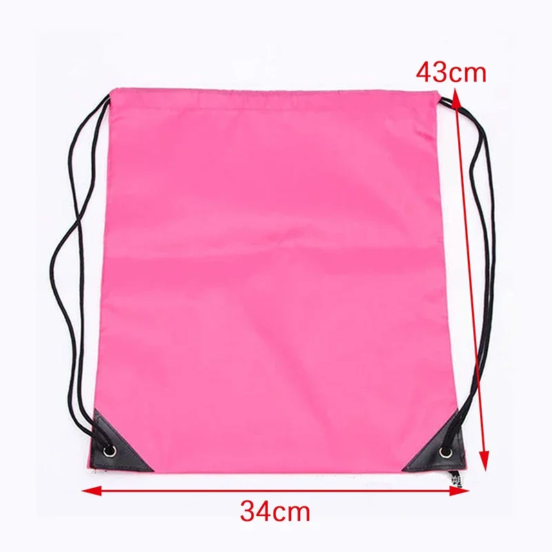 Waterproof Foldable Gym Bag Bundle Pocket Drawstring Fitness Backpack Shop Pocket Hiking Camping Swimming Men Women Sports Bags