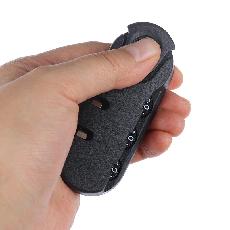 1Pc Digit Combination Padlock Accessories For Bag Lock Luggage Travel Bag Waterproof Code Lock
