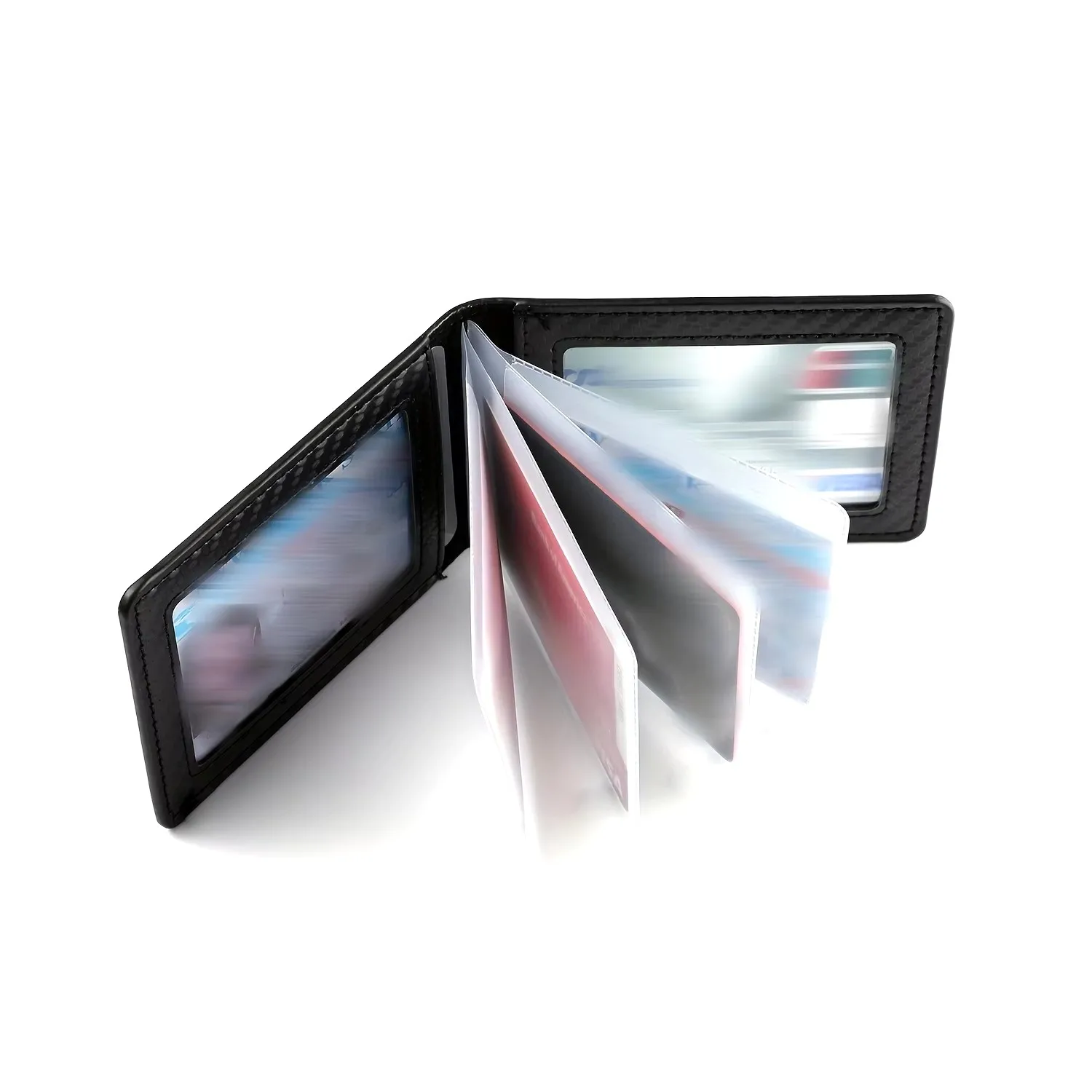 1pc Men's Slim Card Holder For Driver's License And ID Cards