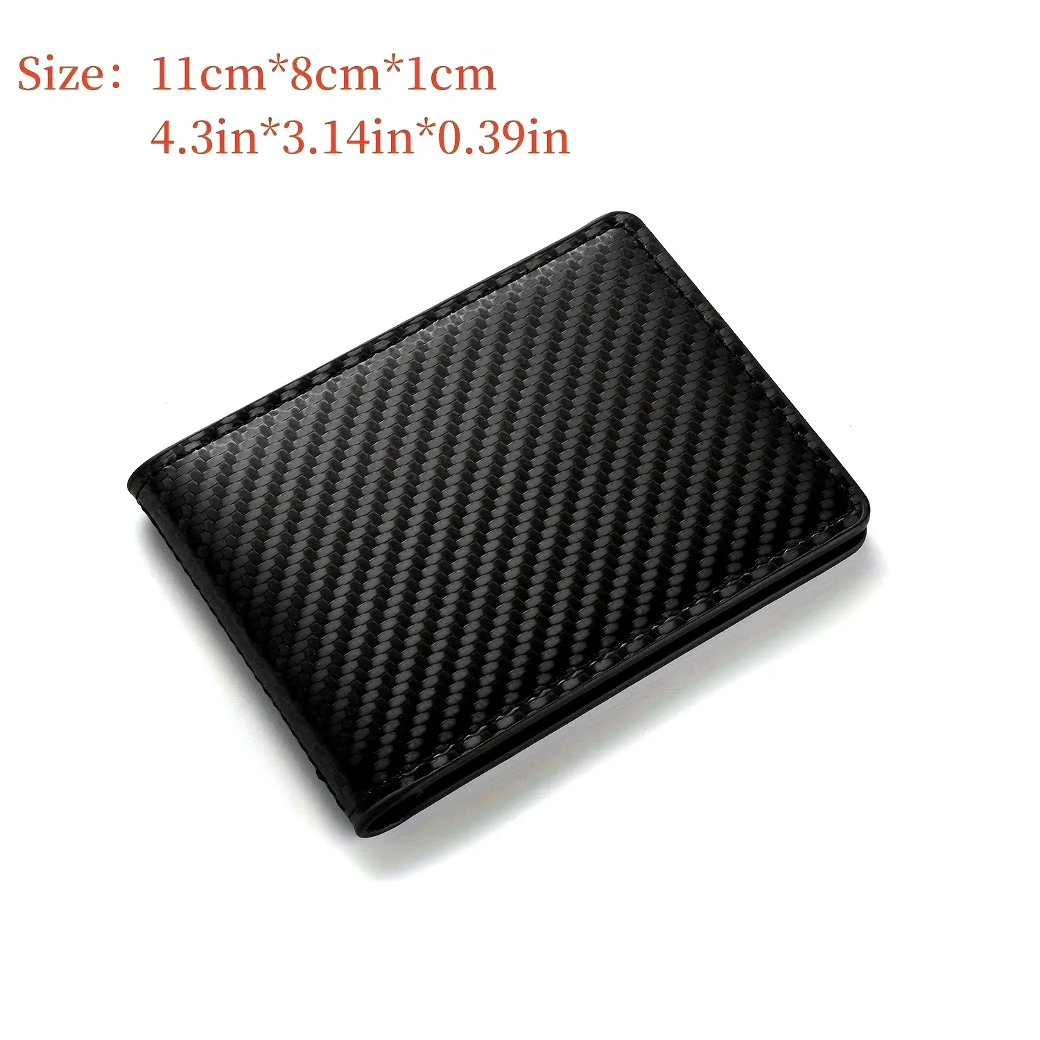 1pc Men's Slim Card Holder For Driver's License And ID Cards