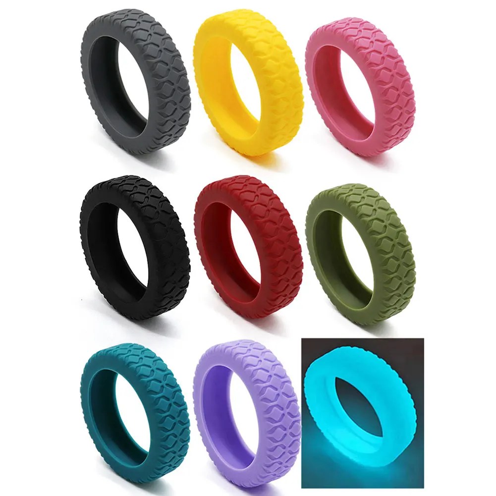 Luggage Wheels Protector Wear Resistant Silicone Protection Cover Noise Reducing Anti-Scratch for Suitcase Office Chair Caster