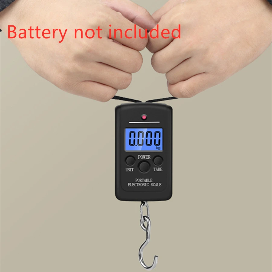 1PC Multifunctional Mini 40kg/10g Electronic Hanging Fishing Luggage Balanca Portable Digital Handy Pocket Weight Hook Scale