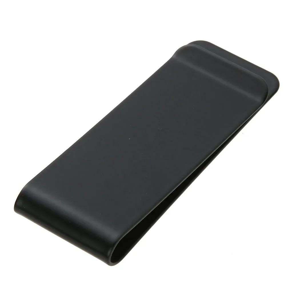 1-4pcs Retro Money Clip Wallet Stainless Steel Metal Men Cash Bill Clamp Holder ID Credit Business Card Holder Women Mini Purse