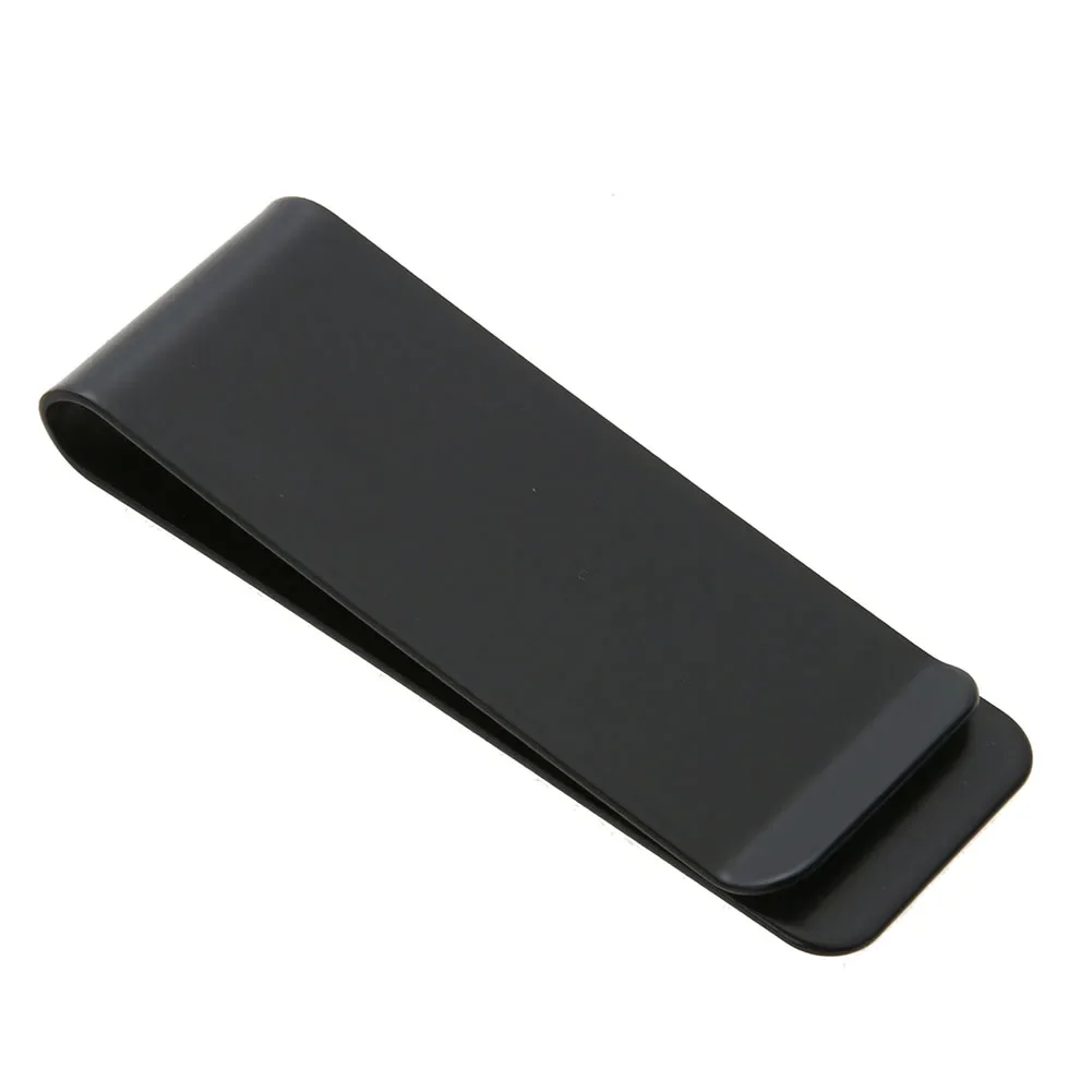 1-4pcs Retro Money Clip Wallet Stainless Steel Metal Men Cash Bill Clamp Holder ID Credit Business Card Holder Women Mini Purse