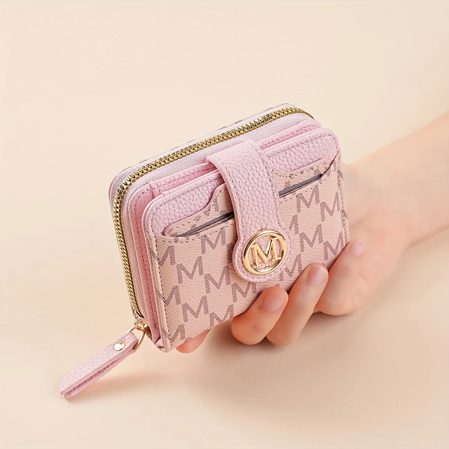Women's Wallet Multiple Card Slots, Cash Pocket, Retro Style, Mini Purse, Minimalist Charm, Travel Accessory, Daily Essentials