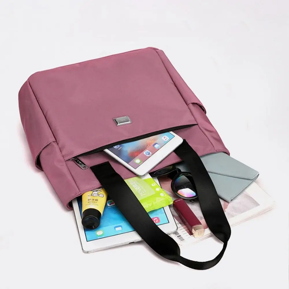 High Quality Large Capacity Handbag Tote Bags Lightweight Waterproof Nylon Shoulder Bag For Work School And Travel Shoulder Bags