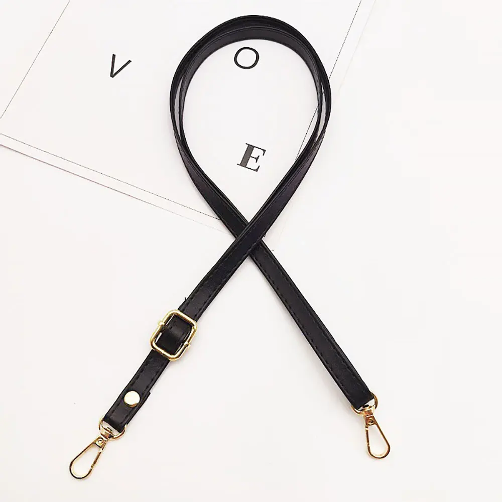 PU Leather Purse Handle Strap 51 Inch Adjustable Length Handbag Strap Replacement DIY Clutch Bag Handle Strap Repair Accessories
