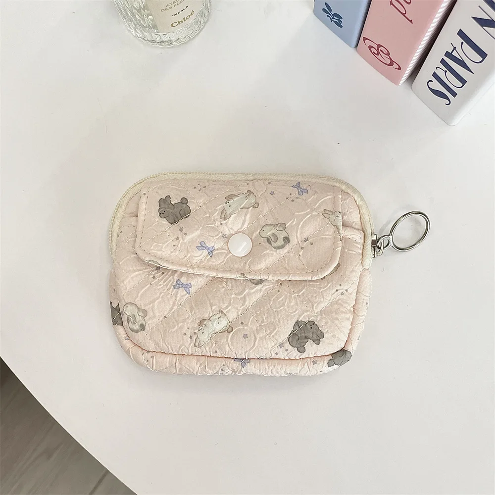 Cute Cartoon Small Travel Cosmetic Lipstick Earphone Card Portable Storage Bag Purse Women Gift Pouch In Make up Bags Organizer