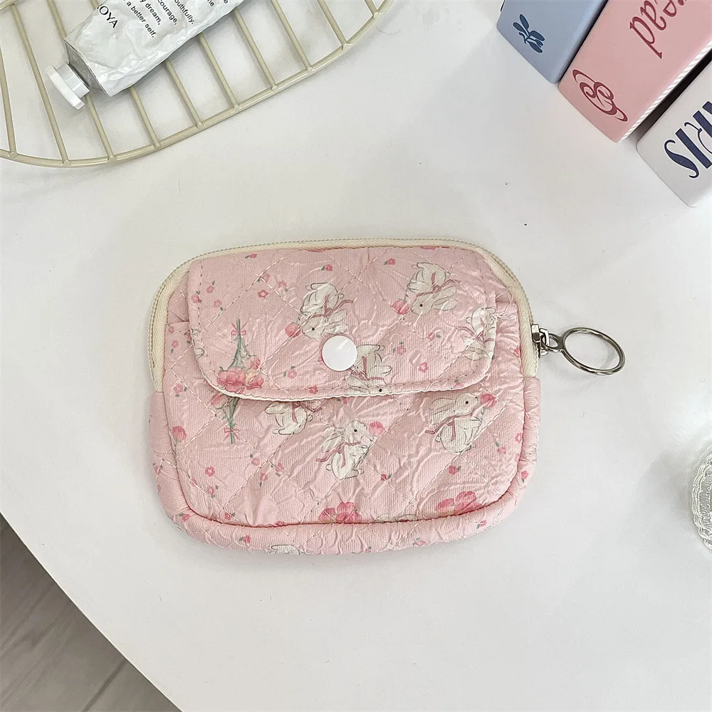 Cute Cartoon Small Travel Cosmetic Lipstick Earphone Card Portable Storage Bag Purse Women Gift Pouch In Make up Bags Organizer