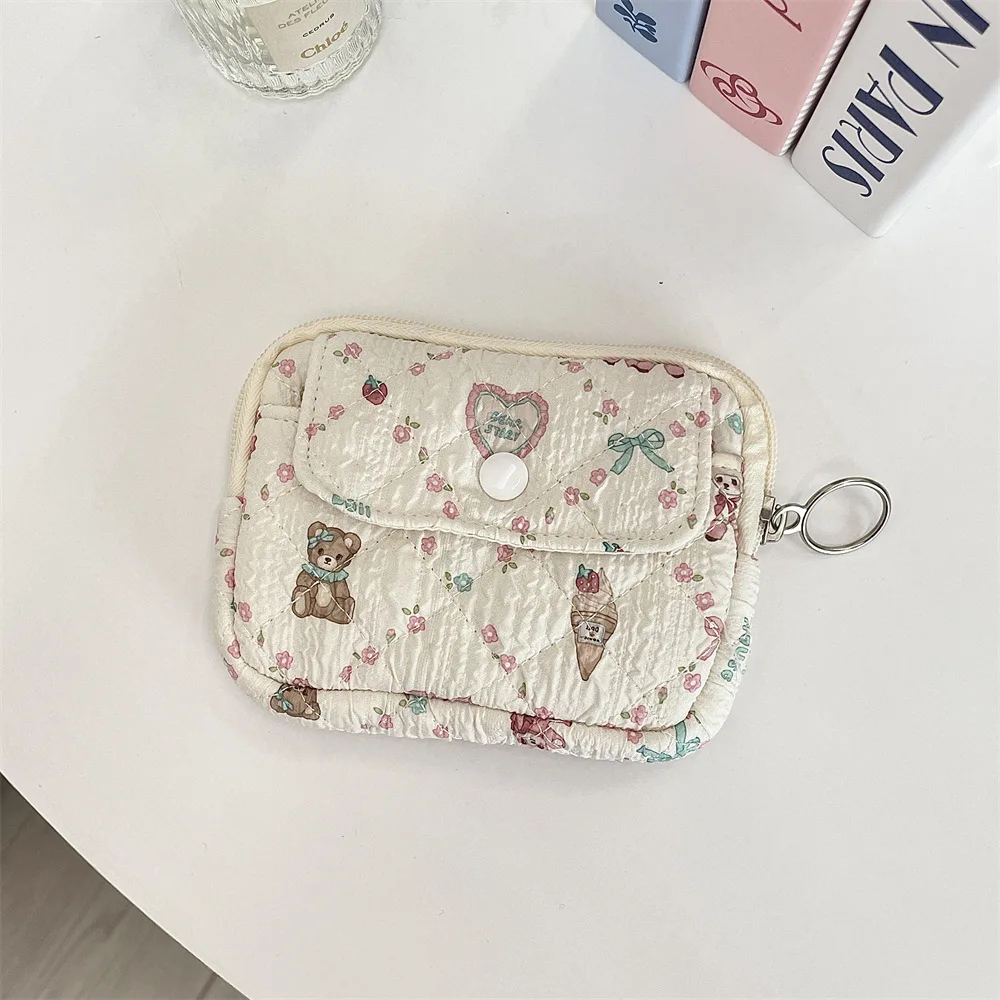 Cute Cartoon Small Travel Cosmetic Lipstick Earphone Card Portable Storage Bag Purse Women Gift Pouch In Make up Bags Organizer