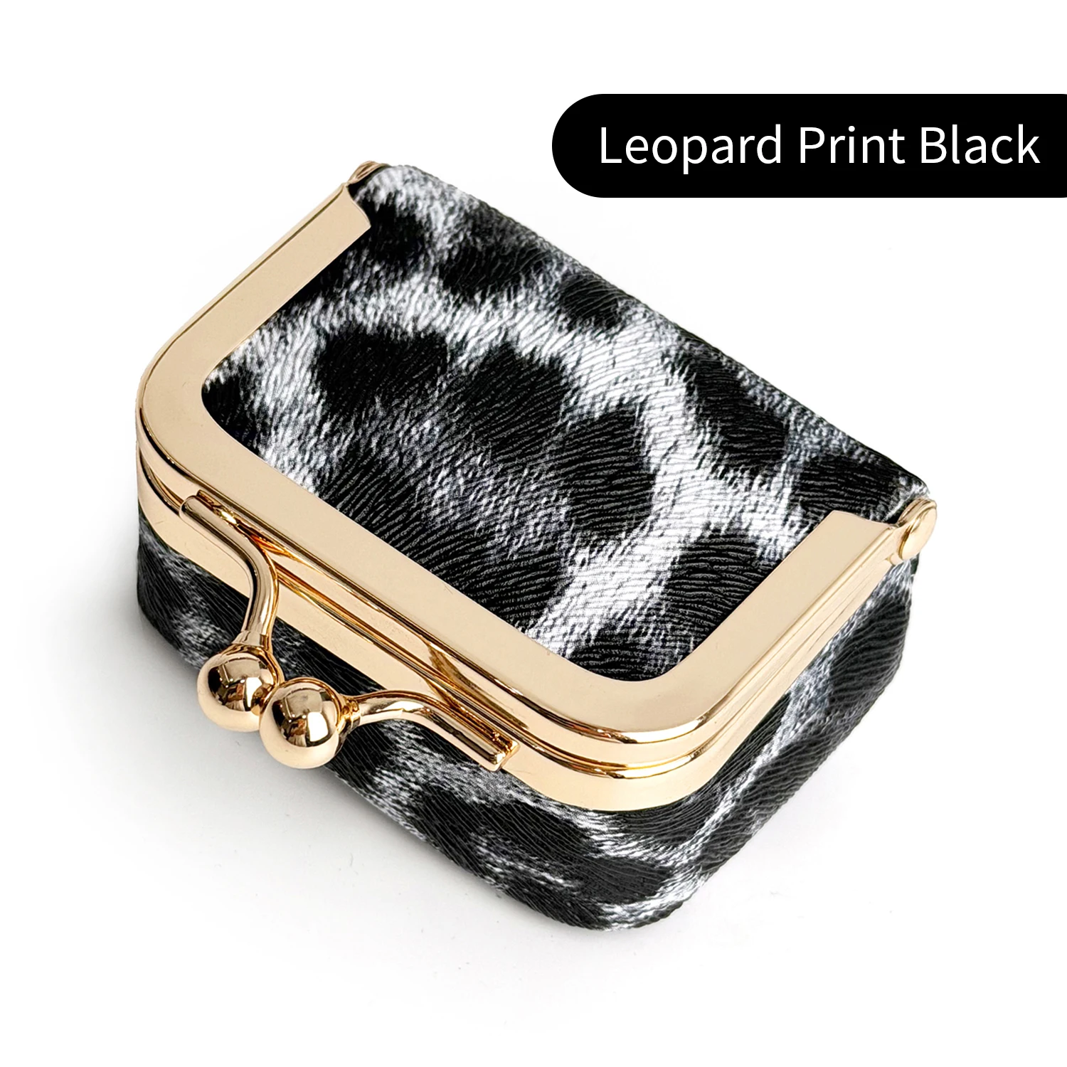 New Mini Women's Solid Color PU Leather Jewelry Box Can Store Rings Necklaces Earrings Portable Coin Purse With Kiss Clasp