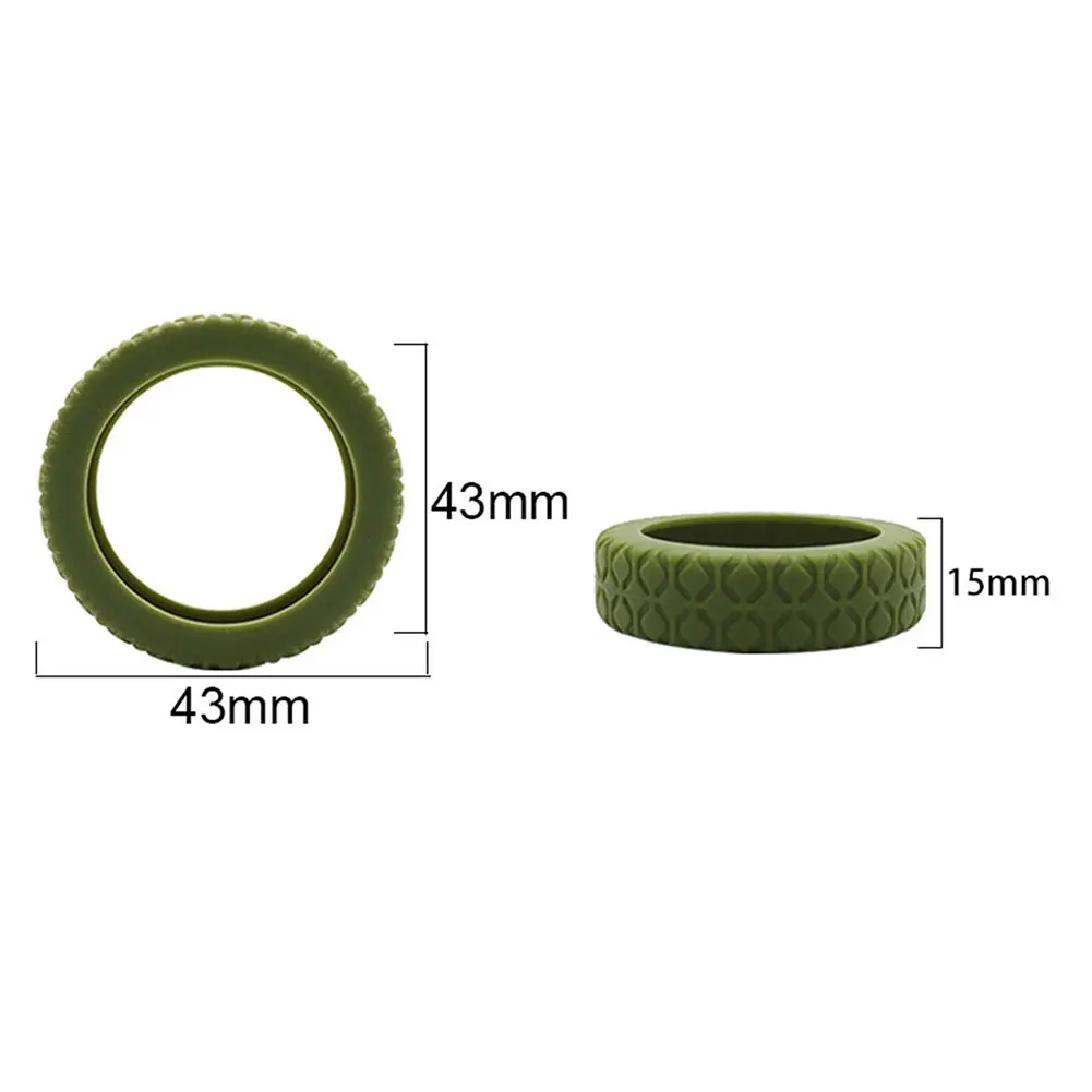 8pcs Travel Suitcases Wheel Covers Anti Slip Wear Resistant Silicone Silents Protection Cover For Carry On Luggage Caster Sleeve
