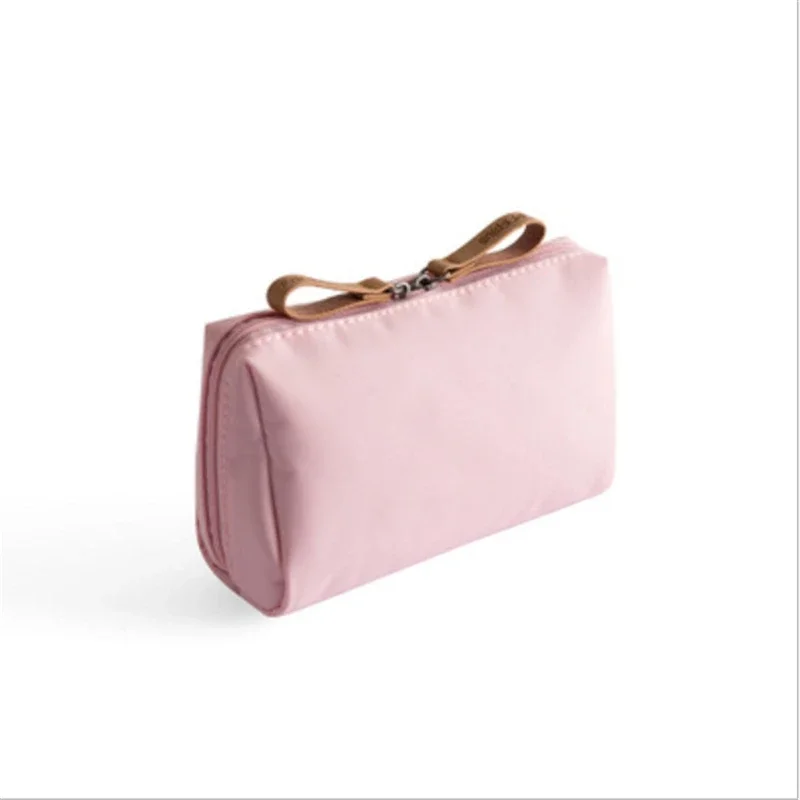 Large Capacity Makeup Bag Multiple Colors Travel Storage Partitioned Cosmetic Pouch Handbag Lipstick Pack