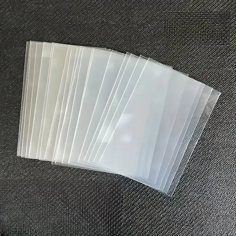 66x91mm Clear Card Sleeves 100/300Pcs Transparent Card Protector Anti-scratch Dustproof Storage Bags For Collectible Game Cards