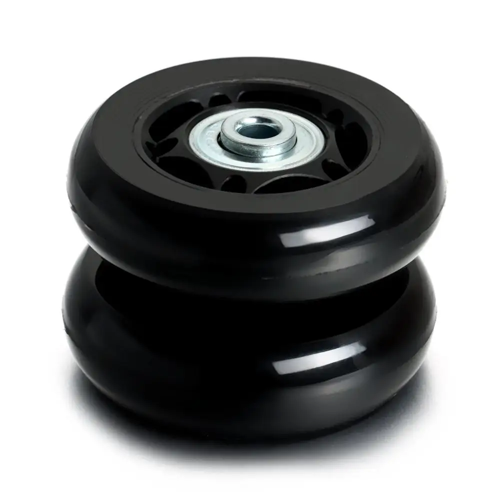 2Pcs Replace Wheels With Screw For Travel Luggage Suitcase Wheels Axles Repair Kit 40/45/50/60mm Silent Caster Wheel Repair
