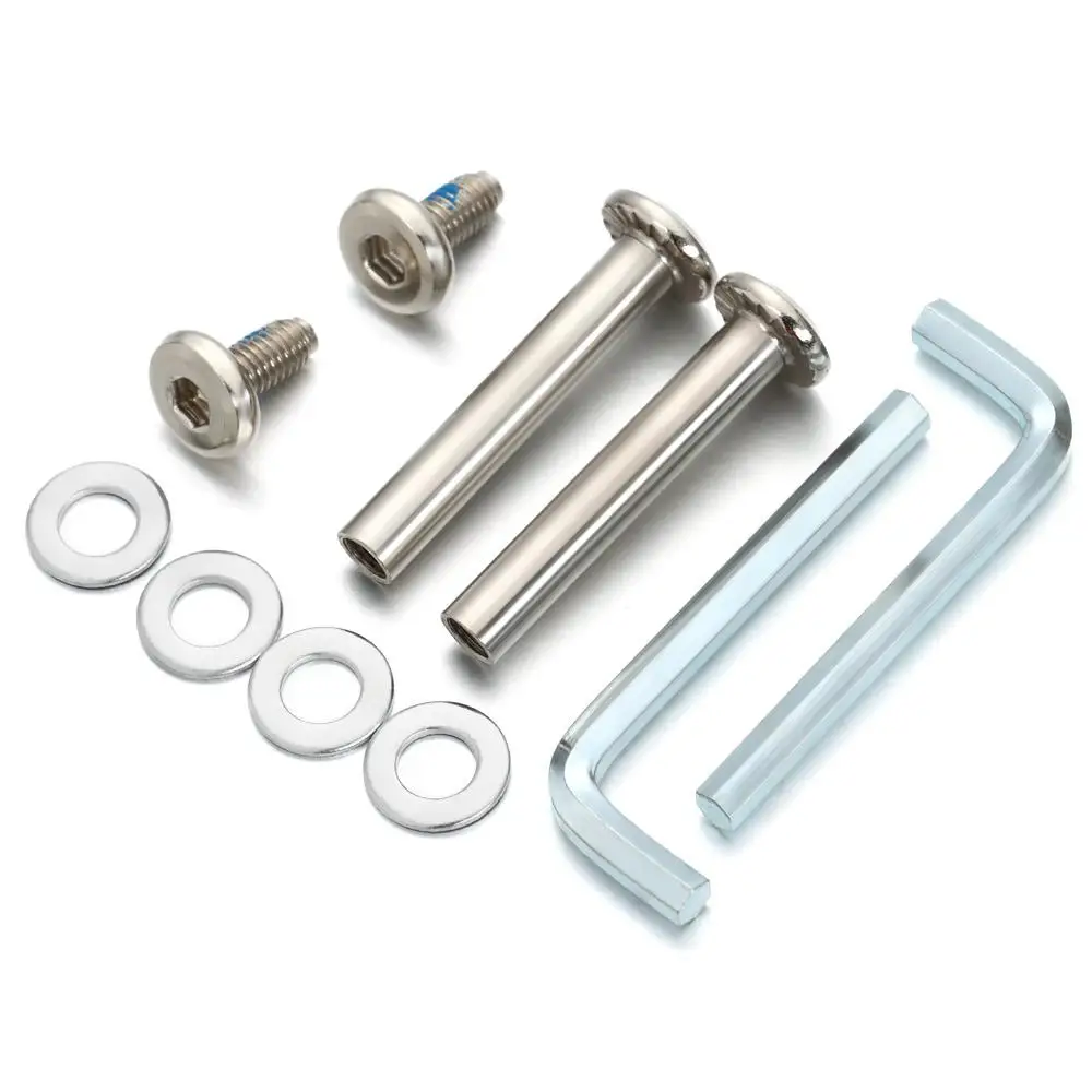 2Pcs Replace Wheels With Screw For Travel Luggage Suitcase Wheels Axles Repair Kit 40/45/50/60mm Silent Caster Wheel Repair