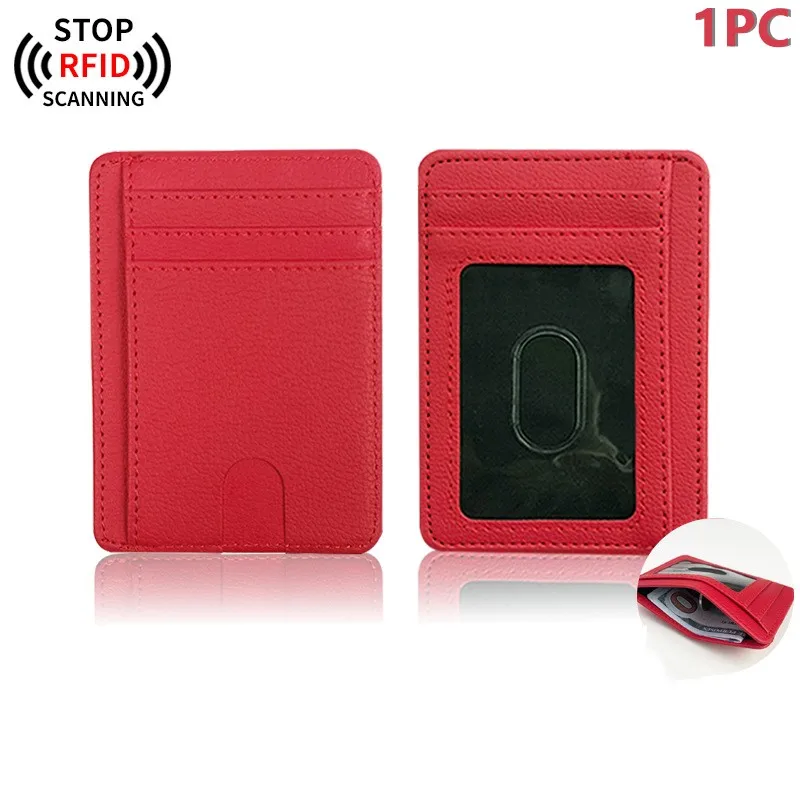 Slim Minimalist Front Pocket RFID Blocking Wallets for Men and Women
