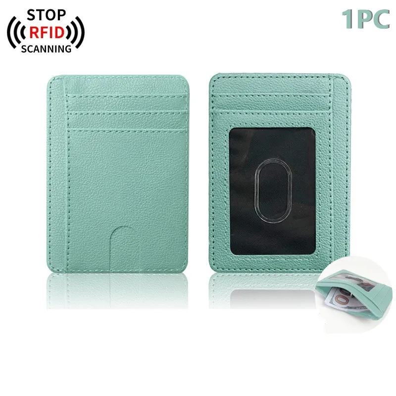Slim Minimalist Front Pocket RFID Blocking Wallets for Men and Women