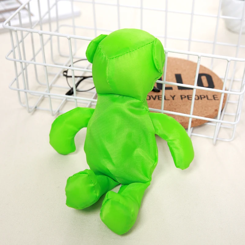 ECO Silver Coated Bear Cotton Filling Waterproof Tote High-Quality Reusable Grocery High Capacity Cotton Bag Shopping Bag
