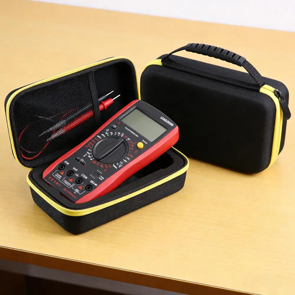 Hard Shell Carrying Case Multimeter Storage Bag Shockproof Protective Tool Bag Battery Starter Storage Box Electronic Accessorie
