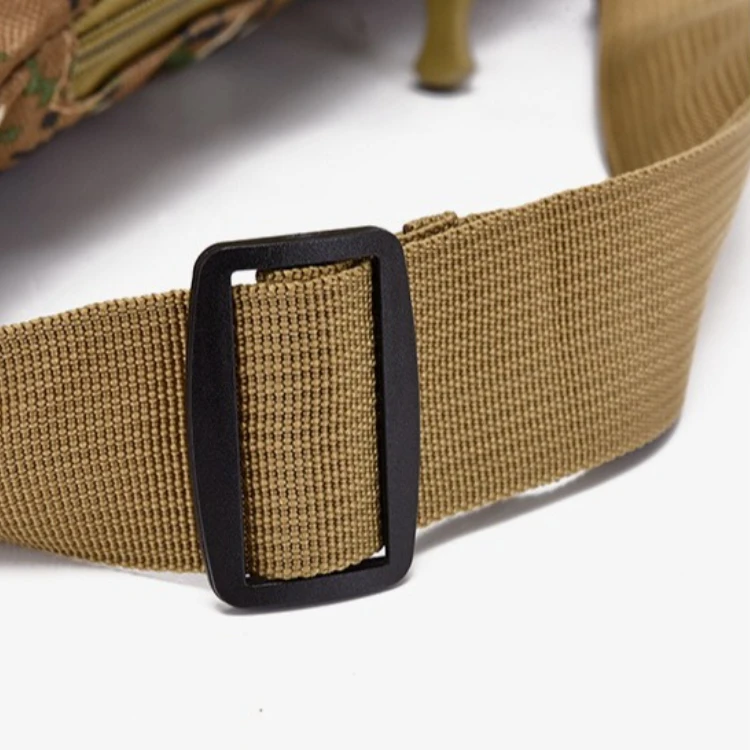 New Four Zipper Multi Layer Men's Waist Bag Outdoor Leisure Sports Women's Chest Bag Travel Mobile Wallet