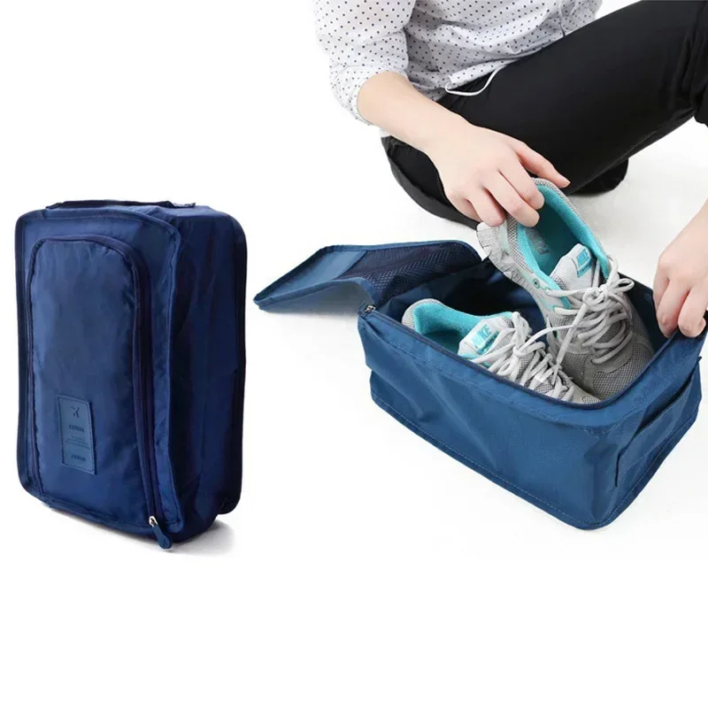 Multifunctional Portable Folding Waterproof Travel Shoes Storage Bag Pouch Organizer for Easy Carry And Storage