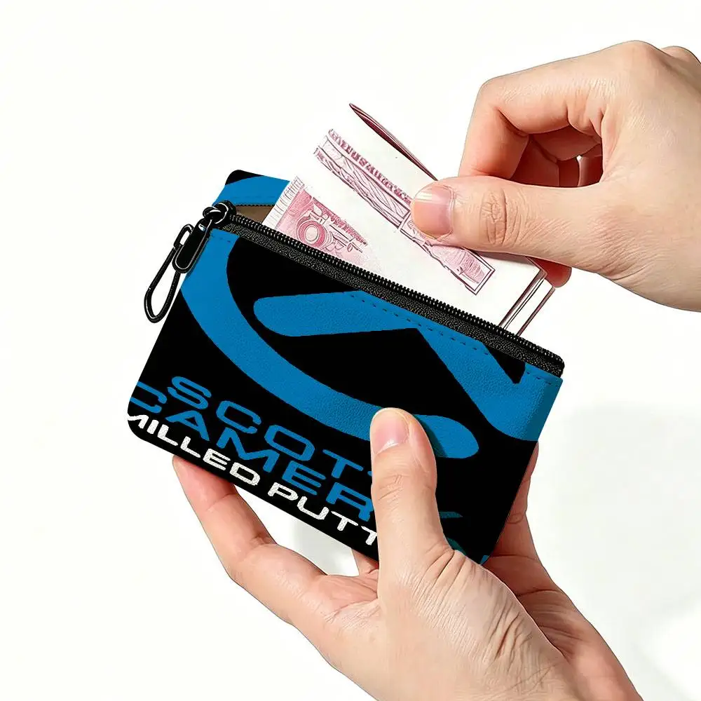 Brand S-Scotty C-Cameron Fashion Mini Hanging Oxford Cloth Coin Bag Durable Zipper Key Card Pouch With Carabiner