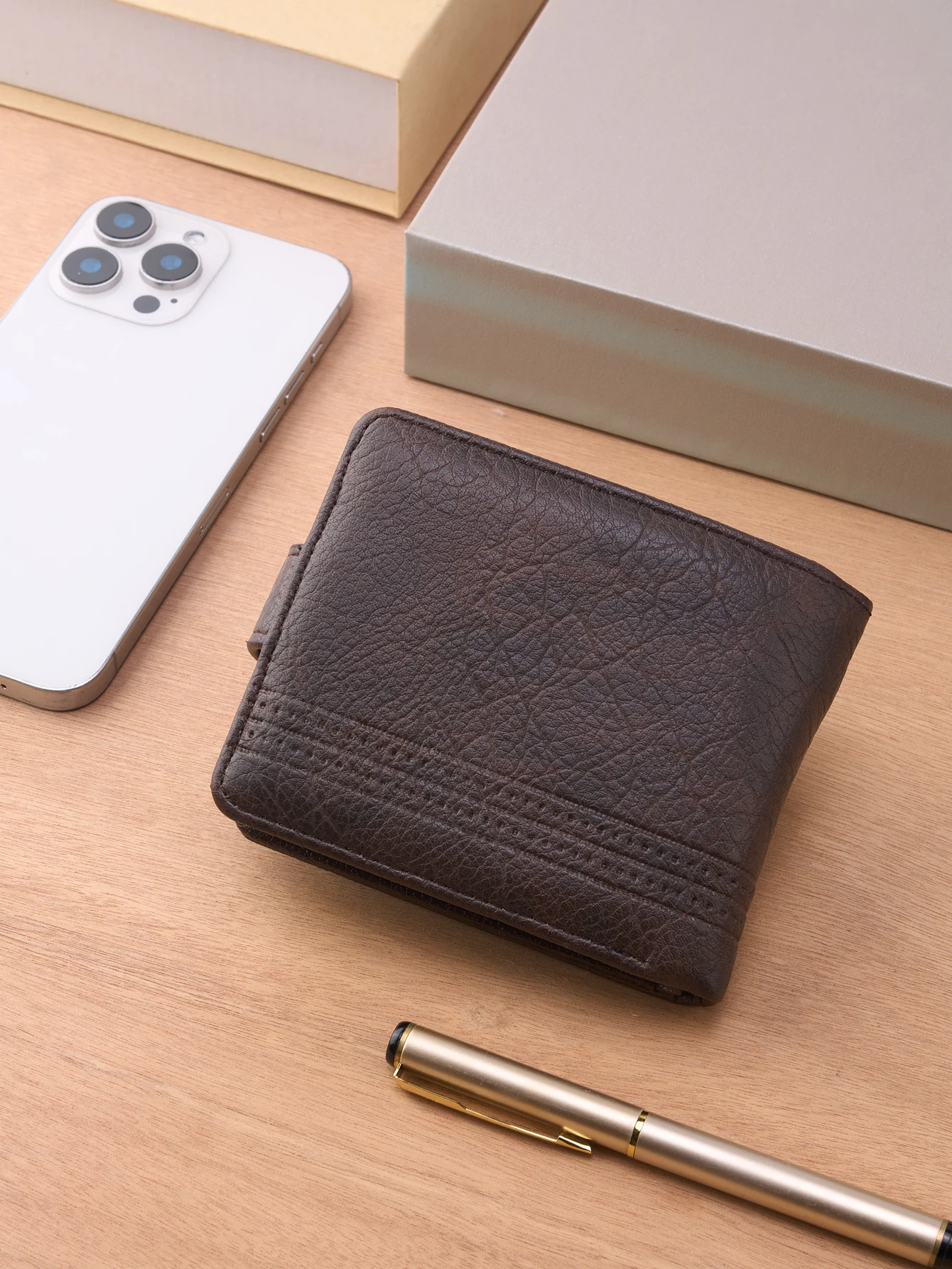 Men Wallets Leather Zipper Purse Man Slim Card Horders Quality Male Short Multi-card Wallet Coin Pocket Purse