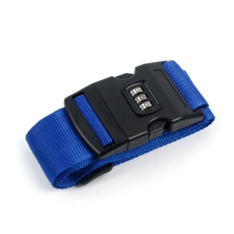 Adjustable Luggage One Word Packing Luggage Belt Portable Flexible Safe Travel Essential Luggage with Luggage Accessories