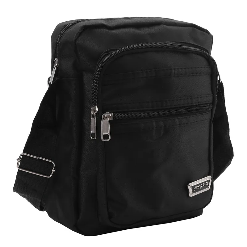 2025 Men Nylon Shoulder Bag Messenger Bag Casual Nylon Zipper Pocket Handbag Fashion Tote Travel Male Crossbody Bags New