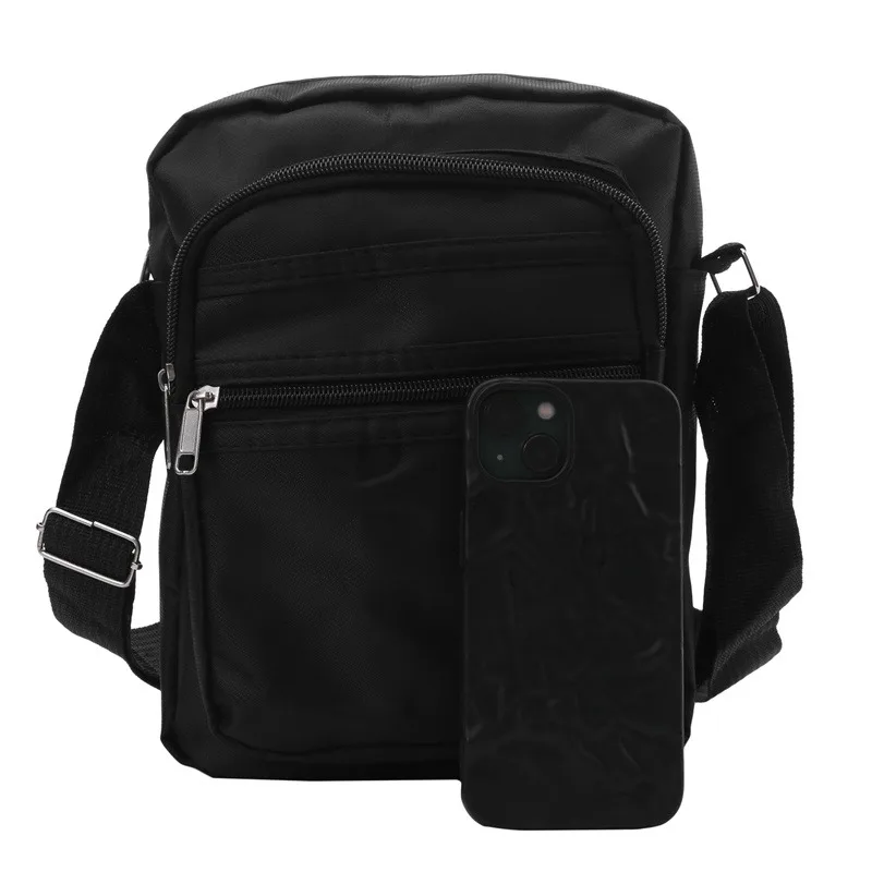 2025 Men Nylon Shoulder Bag Messenger Bag Casual Nylon Zipper Pocket Handbag Fashion Tote Travel Male Crossbody Bags New