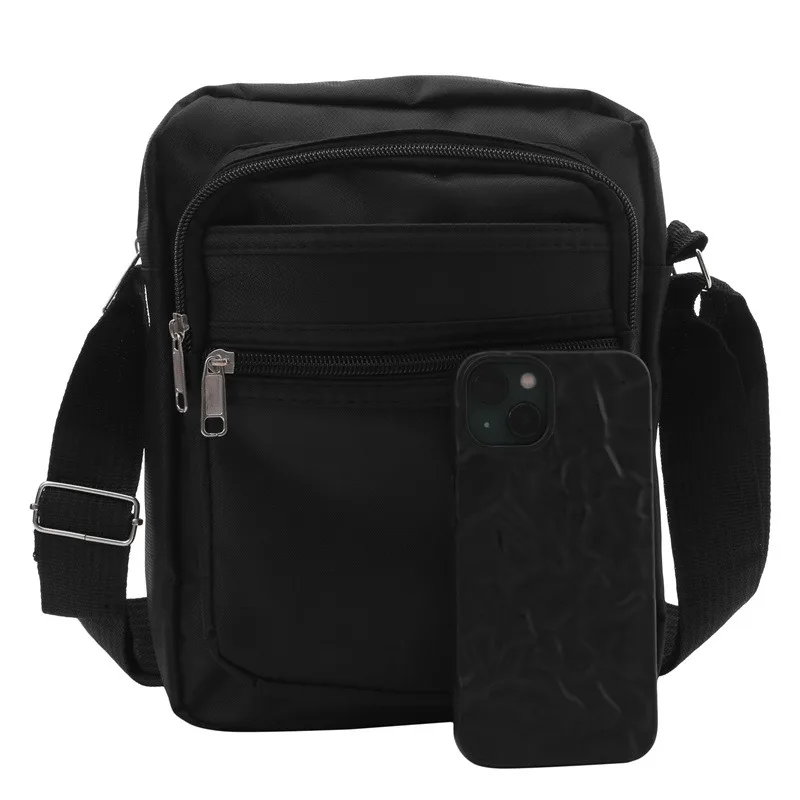 2025 Men Nylon Shoulder Bag Messenger Bag Casual Nylon Zipper Pocket Handbag Fashion Tote Travel Male Crossbody Bags New