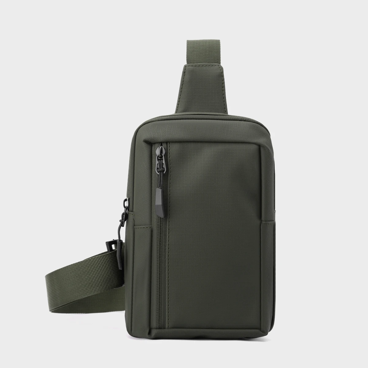 Men's Business Crossbody Bag 2026 New Model Chest Bag Men's Shoulder Bag Men's Small Crossbody Bag Waterproof Outdoor Backpack Hiking Phone Bag