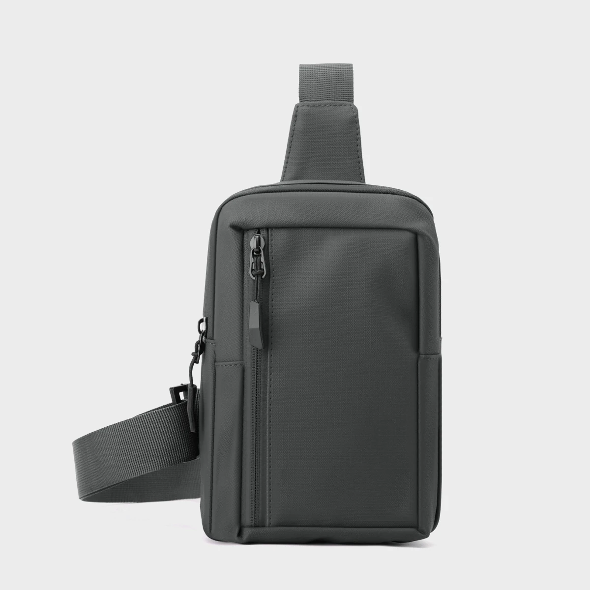 Men's Business Crossbody Bag 2026 New Model Chest Bag Men's Shoulder Bag Men's Small Crossbody Bag Waterproof Outdoor Backpack Hiking Phone Bag