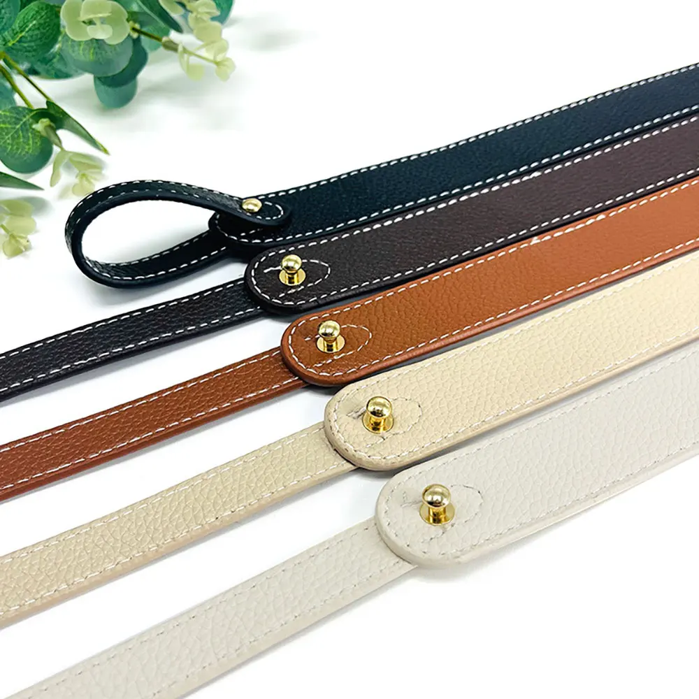 1Pcs PU Leather Purse Strap Bags Shoulder Straps Replacement For Handbag Cowhide Crossbody Purse Strap Bag Travel Accessories