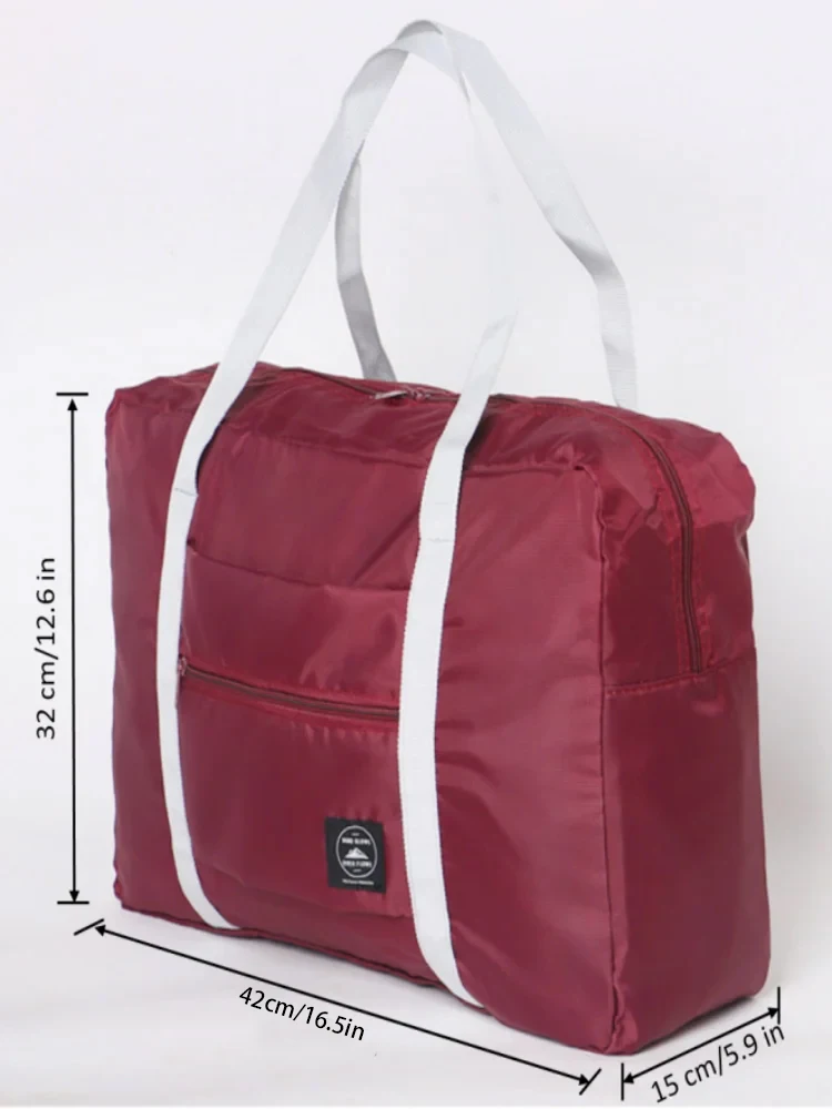 Portable Foldable Travel Duffle Bag Large Capacity Sports Gym Bag, Lightweight Carry on Luggage Duffle Bag Coach Bag Travel Bag