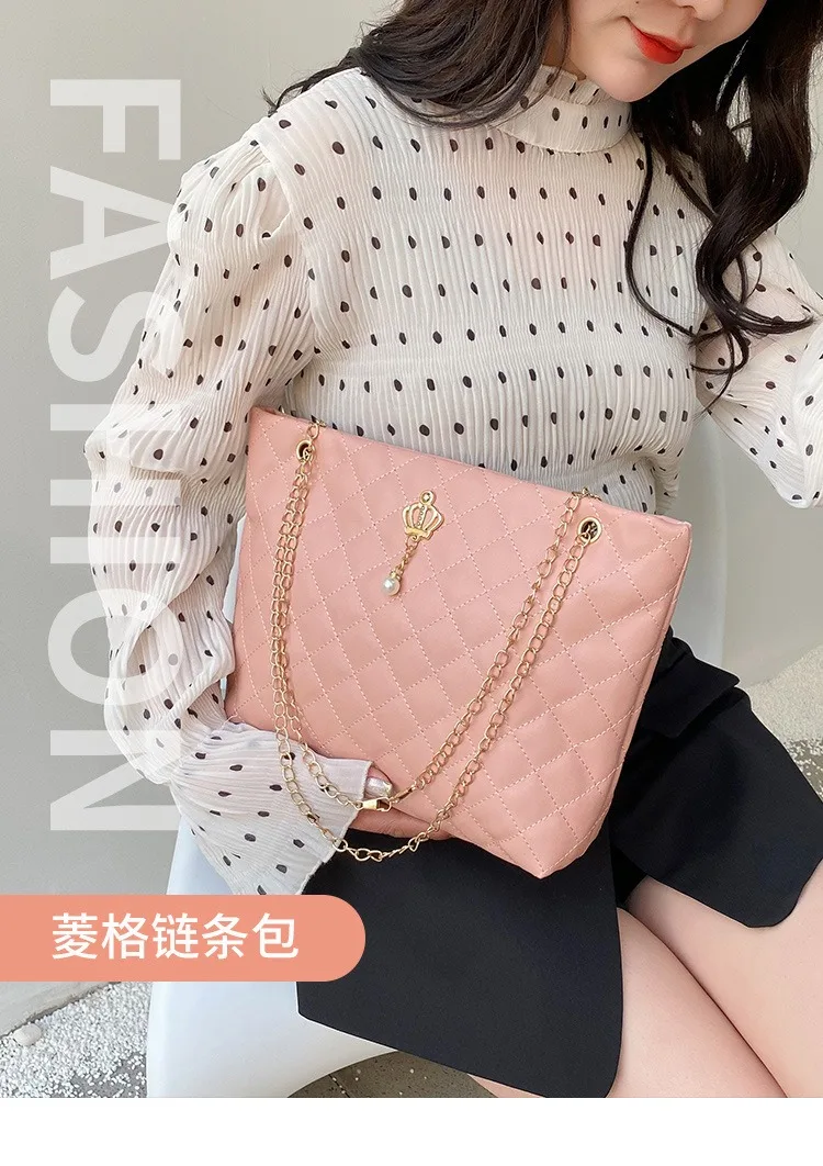 6 Colors Fashion Black Shoulder Bags for Women Large Shopper Bag Solid Color Quality Soft Leather Handbag Lady Travel Tote Bag