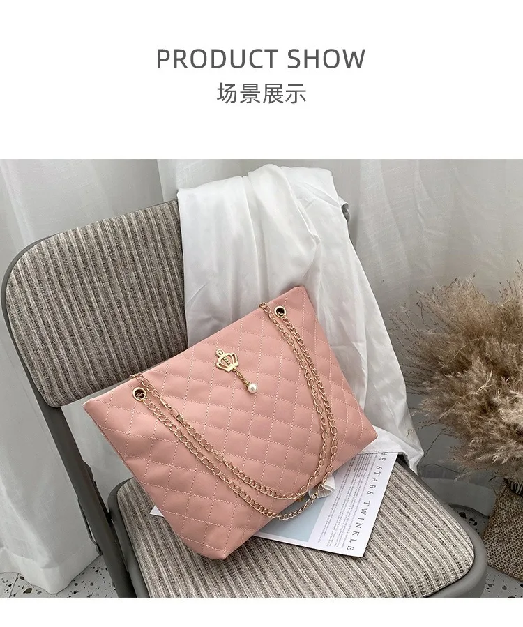 6 Colors Fashion Black Shoulder Bags for Women Large Shopper Bag Solid Color Quality Soft Leather Handbag Lady Travel Tote Bag