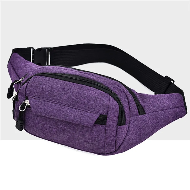 Hip Belly Banana Bum Chest Belt For Men Women Waist Bag Male Female Fanny Pack Pouch Murse Purse Kidney Row Bumbag