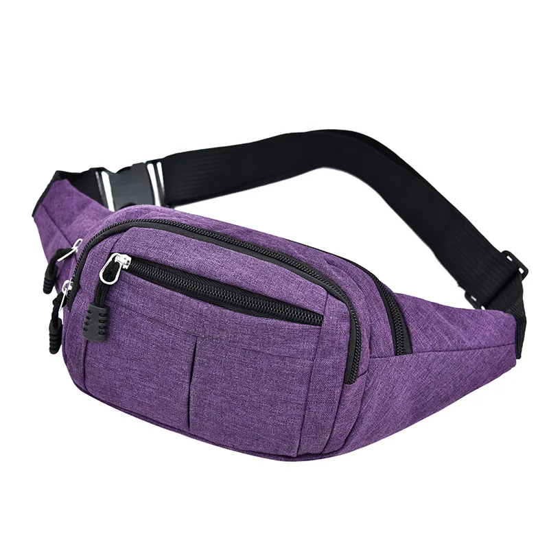 Hip Belly Banana Bum Chest Belt For Men Women Waist Bag Male Female Fanny Pack Pouch Murse Purse Kidney Row Bumbag